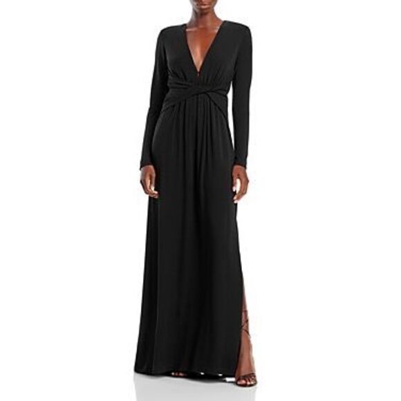 Ramy Brook  Womens Peplum Maxi Evening Dress Size 6 - Picture 1 of 3